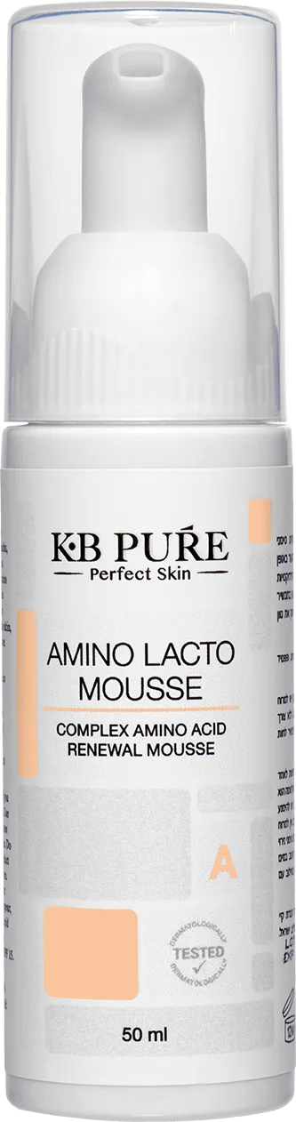 מוס חומצה לקטית וחומצות אמינו לחידוש העור - AMINO LACTO MOUSSE