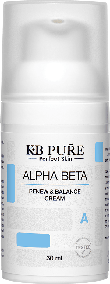 תכשיר לחידוש ואיזון העור - ALPHA BETA CREAM